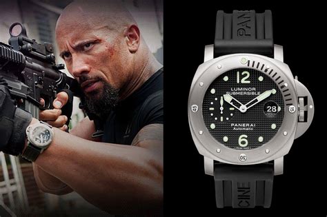 the rock Panerai watch